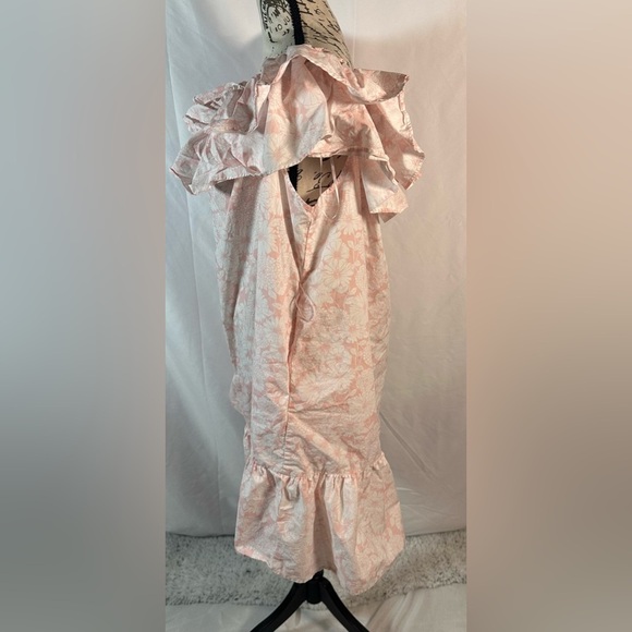 Lisa Marie Fernandez Pink Midi Dress 🌷 - Picture 4 of 10